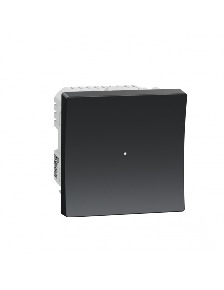 Wiser Unica variateur poussoir 2 fils zigbee anthracite méca seul SCHNEIDER NU351554W