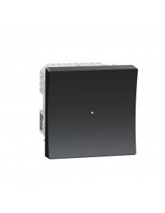 Wiser Unica variateur poussoir 2 fils zigbee anthracite méca seul SCHNEIDER NU351554W 2