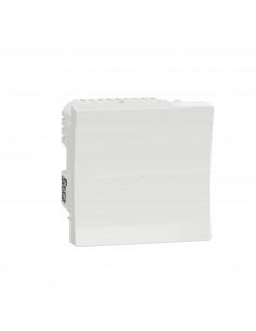 Wiser Unica bouton poussoir 10A zigbee blanc méca seul SCHNEIDER NU353718W 2