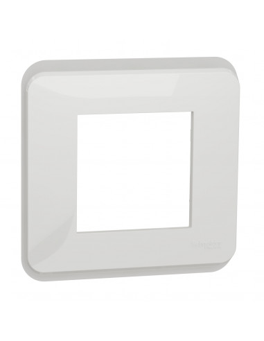 Unica Pro plaque de finition Blanc 1 poste SCHNEIDER NU400218