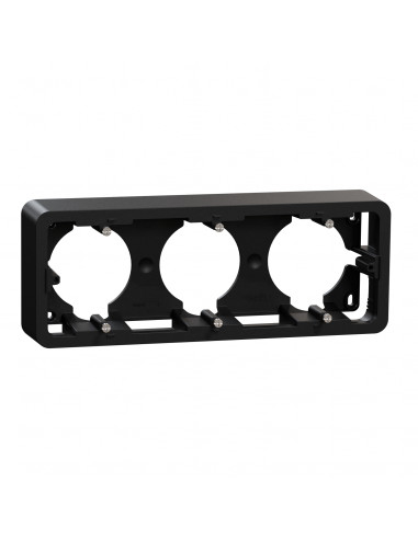 Unica boîte en saillie anthracite 3 postes SCHNEIDER NU840654