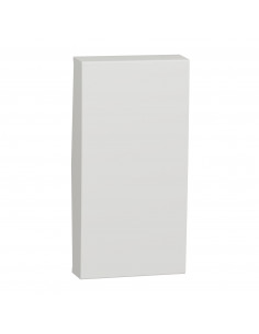 Unica enjoliveur interrupteur ou bouton-poussoir 1 mod Blanc SCHNEIDER NU910018