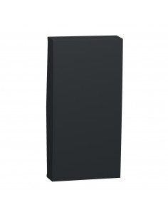 Unica enjoliveur interrupteur ou bouton-poussoir 1 mod Anthracite SCHNEIDER NU910054