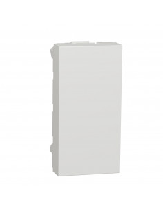 Unica obturateur 1 module Blanc mécanisme seul SCHNEIDER NU986518