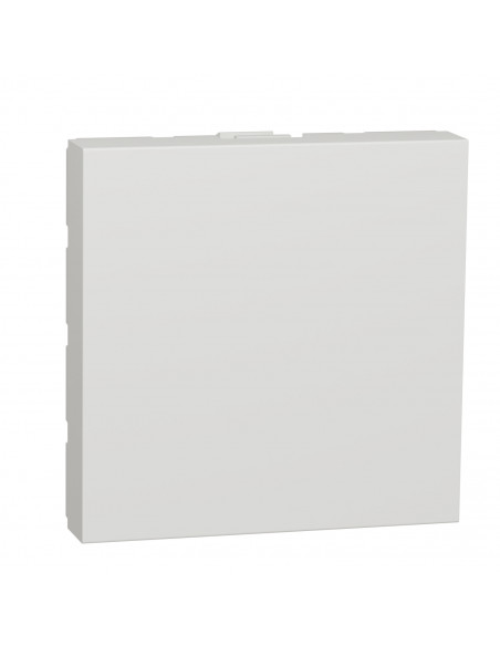 Unica obturateur 2 modules Blanc antimicrobien mécanisme seul SCHNEIDER NU986620