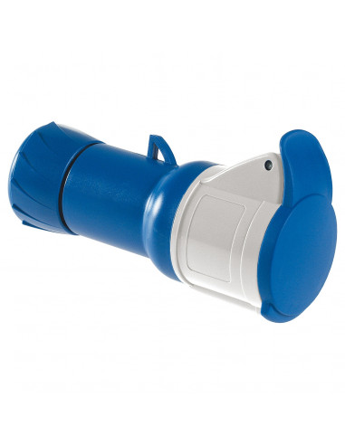 PratiKa prise mobile industrielle 32 A 2P+T 200..250 V CA- IP 44 SCHNEIDER PKF32M423