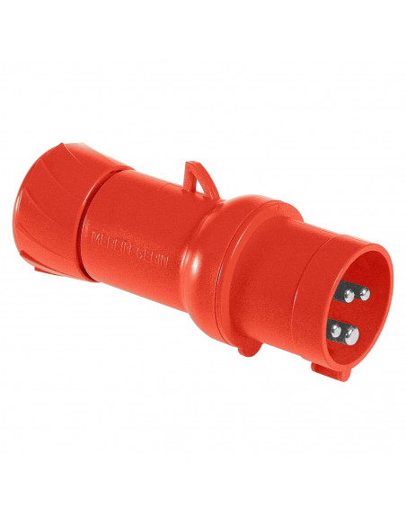 PratiKa fiche mobile industrielle droite 32 A 3P+T 380-415 V CA IP44 SCHNEIDER PKX32M434