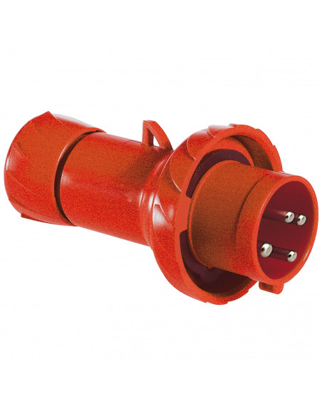 PratiKa fiche mobile industrielle droite 32 A 3P+T 380-415 V CA IP67 SCHNEIDER PKX32M734