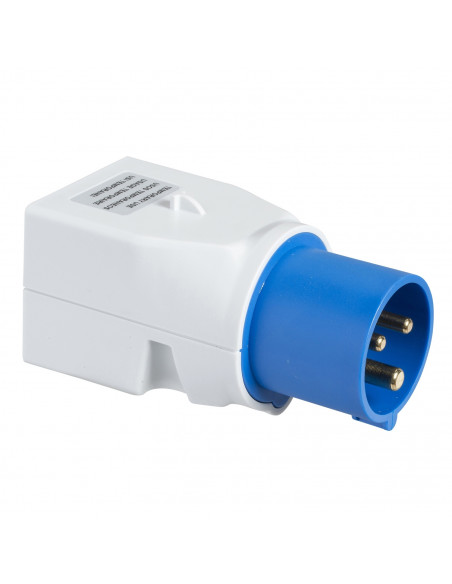 PratiKa adaptateur brochage industriel-domestique 16 A 2P+T 220V SCHNEIDER PKZA204