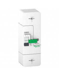 Resi9 DB60 Disjoncteur Branchement 1P+N 15/45A 500mA SCHNEIDER R9FT645