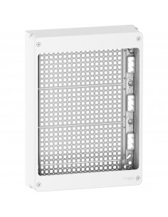 Resi9 coffret 18 modules universel équipé de grilles sans rail din SCHNEIDER R9H18403U