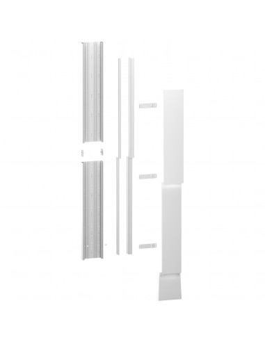Resi9 kit goulotte 18M 2 parties corps capot cloisons capot ERDF SCHNEIDER R9HKT18