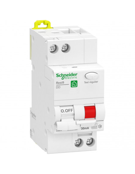 Resi9 XP disjoncteur différentiel 1P+N 25A 30mA courbe C type Fsi SCHNEIDER R9PDCF25