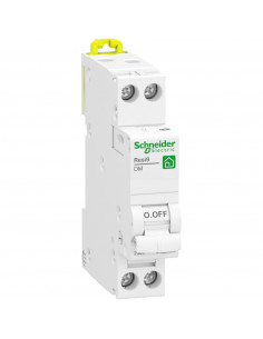 Resi9 XP disjoncteur modulaire 1P+N 25A courbe C peignable SCHNEIDER R9PFC625