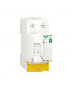 Resi9 XP inter différentiel 2P 63A 30mA Type AC peignable alim bas SCHNEIDER R9PRC263