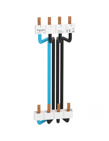 Resi9 XP peigne vertical 3P+N entraxe 150mm câbles préformés SCHNEIDER R9PXV4