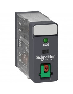 Zelio Relay RXG relais interface embrochab test DEL 1OF 10A 230VAC SCHNEIDER RXG12P7