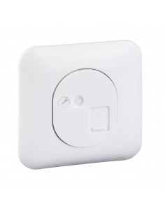 Prise RJ45 cat.5e UTP grade 1 téléphone sans plaque de finition OVALIS SCHNEIDER S260471