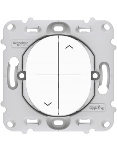 OVALIS INTER VOLETS ROULANTS MONTÉE-DESCENTE-STOP SANS PLAQUE SCHNEIDER S261208