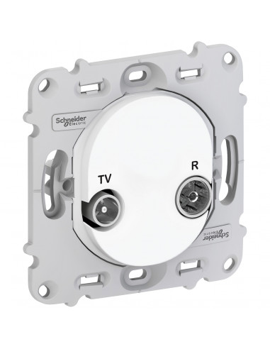 OVALIS PRISE TV/FM SANS PLAQUE SCHNEIDER S261451