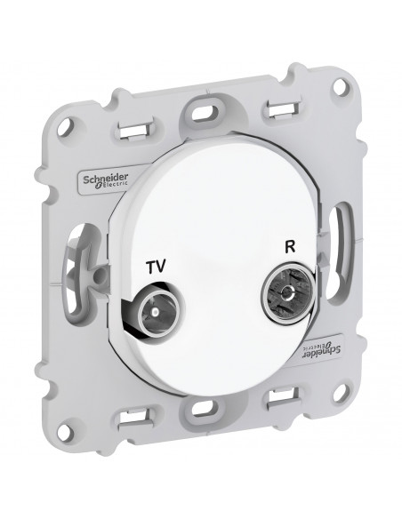OVALIS PRISE TV/FM SANS PLAQUE SCHNEIDER S261451