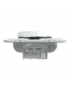 Ovalis interrupteur 2 boutons pour volet roulant- 6AX -Blanc SCHNEIDER S320208