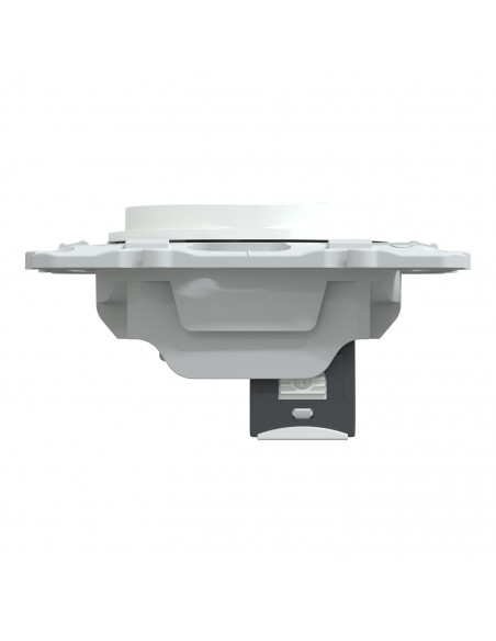Ovalis prise RJ45 cat6a grade 3 (multimédia +) (longue distance) Blanc SCHNEIDER S320477