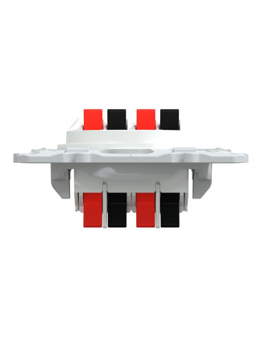 Ovalis C Series loudspeaker socket 2 sockets white SCHNEIDER S320488