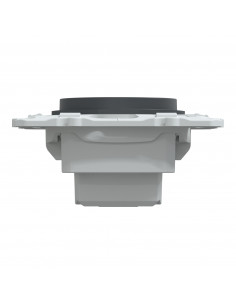 Ovalis prise de courant à puits 2P 16A bornes vis Anthracite SCHNEIDER S340033 2