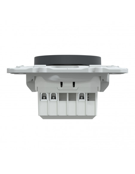 Wiser Ovalis variateur poussoir 2 fils zigbee Anthracite SCHNEIDER S340522W
