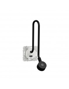 Liseuse Odace 6A avec prise USB type C 2,4A blanc SCHNEIDER S520002