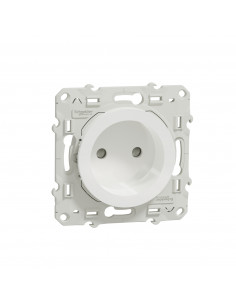 Odace prise de courant 2P à vis connexion rapide SCHNEIDER