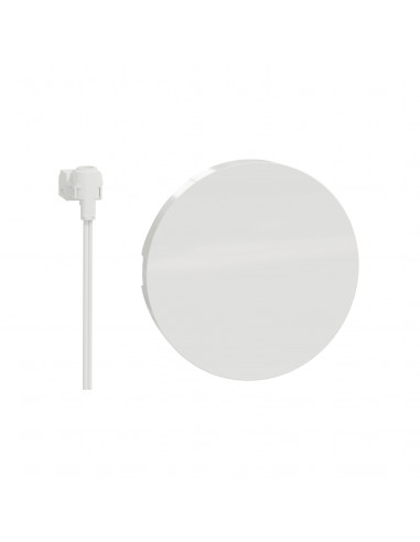Odace enjoliveur Blanc livré avec 1 LED bleu 0 15 mA connexion par câble SCHNEIDER S520297