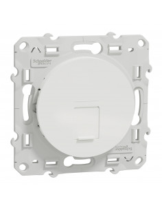Odace prise RJ45 grade 3 multimédia cat. 6 STP à vis SCHNEIDER 2