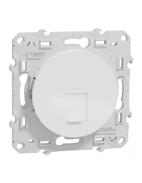 Odace prise RJ45 grade 3 multimédia cat. 6 STP à vis SCHNEIDER