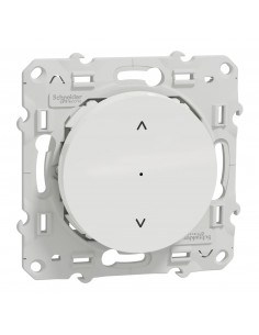 Wiser Odace interrupteur volet-roulant 4A zigbee blanc SCHNEIDER S520567W