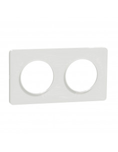 Odace Touch plaque Blanc horiz. ou vert. entraxe 71mm SCHNEIDER 2