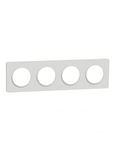 Odace Touch plaque Blanc horiz. ou vert. entraxe 71mm SCHNEIDER