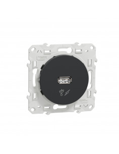 ODACE PRISE ALIMENTATION USB 5V ANTHRACITE SCHNEIDER S540408