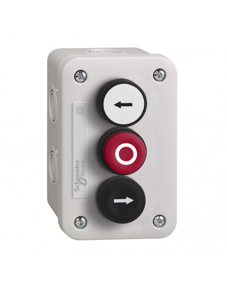 Harmony Boitebp blanc fleche 1 nobp rouge dep. o 1 ncbp noir fleche 1 no SCHNEIDER XALE3251