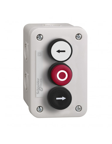 Harmony XALE boîte à boutons BP blanc 1O/F + BP rouge 1O/F + BP noir 1O/F SCHNEIDER XALE3255