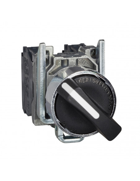 Harmony XB4 bouton tournant à manette Atx diam. 22 3 pos fix noir 2F vis SCHNEIDER XB4BD33EX
