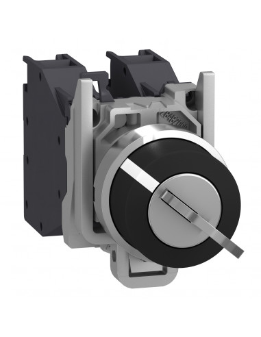 Harmony XB4 bouton à clé 455 Atx gaz diam. 22 2 pos fix retr GD 1F vis SCHNEIDER XB4BG41GEX