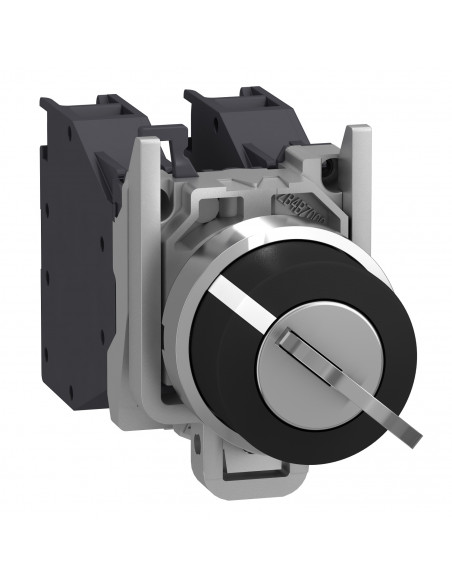 Harmony XB4 bouton à clé 455 Atx gaz diam. 22 2 pos à rap. retr G 1F vis SCHNEIDER XB4BG61GEX