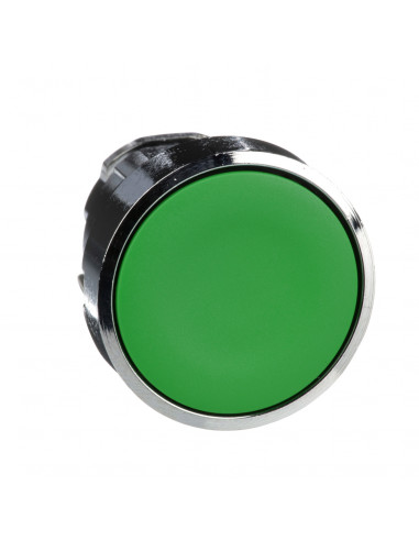Harmony XB4 tête bouton poussoir affleurant diam. 22 vert SCHNEIDER ZB4BA3