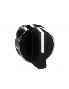 Harmony XB4 tête bouton tournant à manette diam. 22 3 posit fixes noir SCHNEIDER ZB4BD3