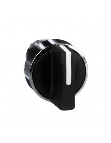Harmony XB4 tête bouton tournant à manette diam. 22 3 posit fixes noir SCHNEIDER ZB4BD3