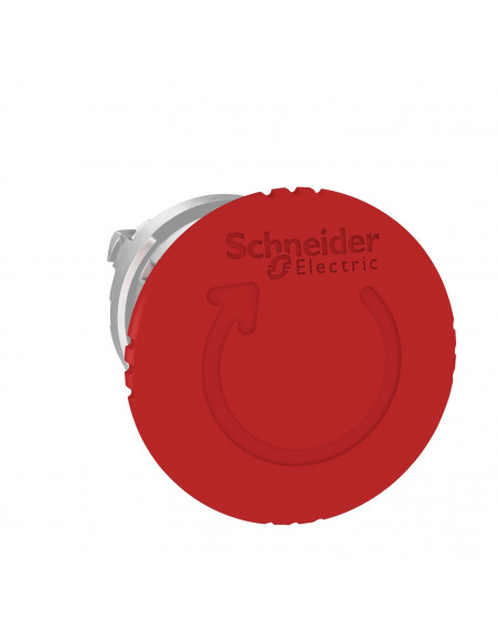 Harmony XB4 tête bouton arrêt urgence diam. 40 pousser tourn rouge SCHNEIDER ZB4BS844