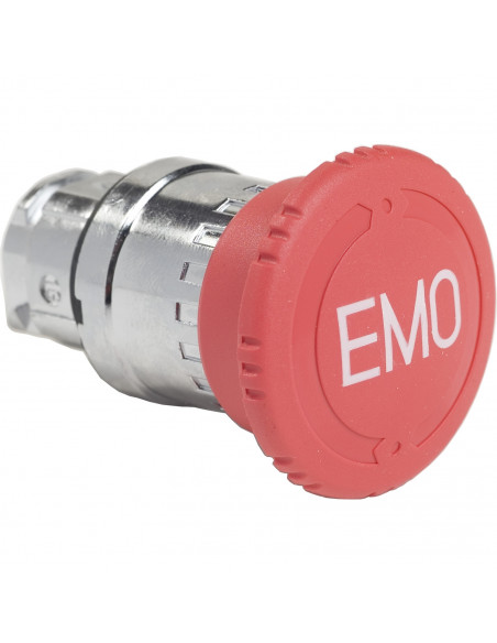 Harmony XB4 tête bouton arrêt urgence diam. 40 pousser tourn EMO rouge SCHNEIDER ZB4BS84430