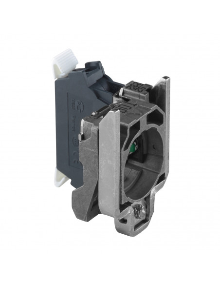 Harmony XB4 corps de bouton 1F raccordement bornes ressort SCHNEIDER ZB4BZ1015